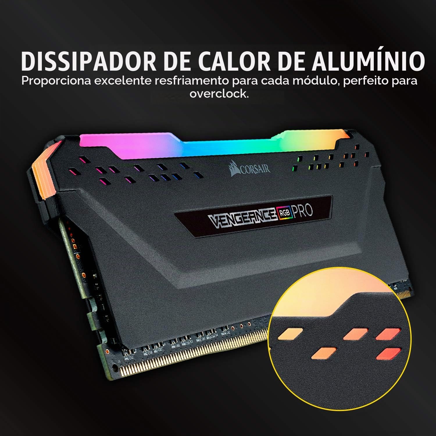 Corsair VENGEANCE RGB PRO DDR4 32GB (2 x 16GB) 3600MHz CL18 Intel